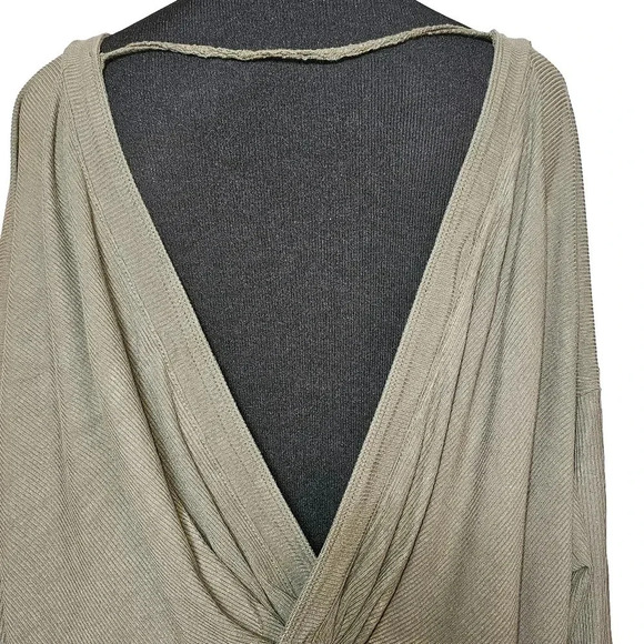Free People Army Green Shirt - Picture 8 of 10